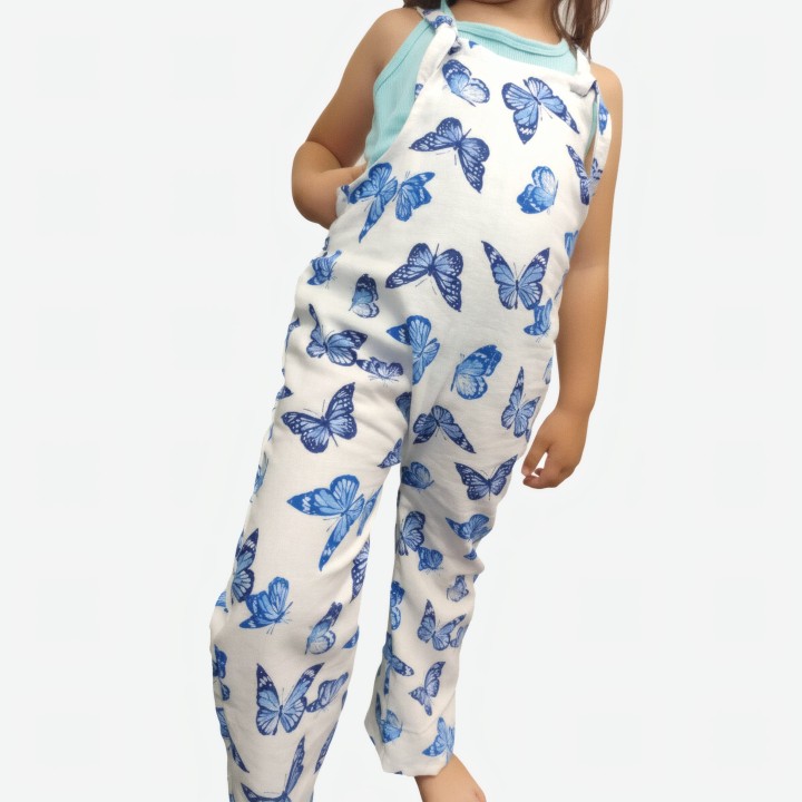 Peto infantil mariposas Lino y Alma