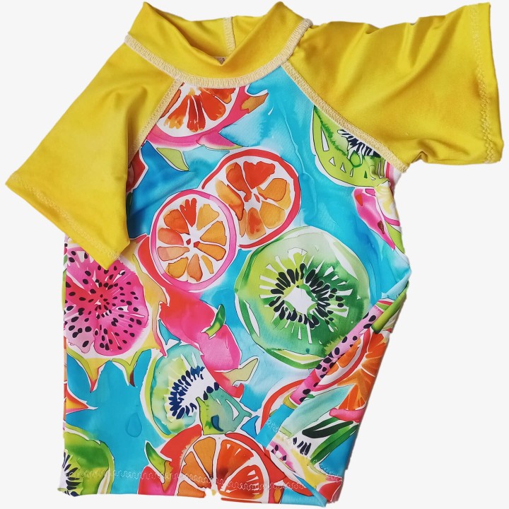 Camiseta UV +50 personalizable – Tallas de bebé a adulto
