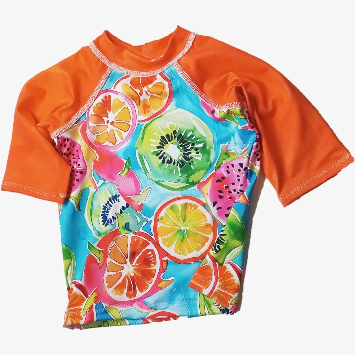 Camiseta UV +50 personalizable – Tallas de bebé a adulto