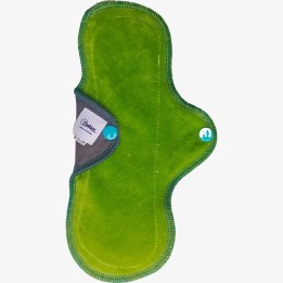 Compresas M velour pistacho slip