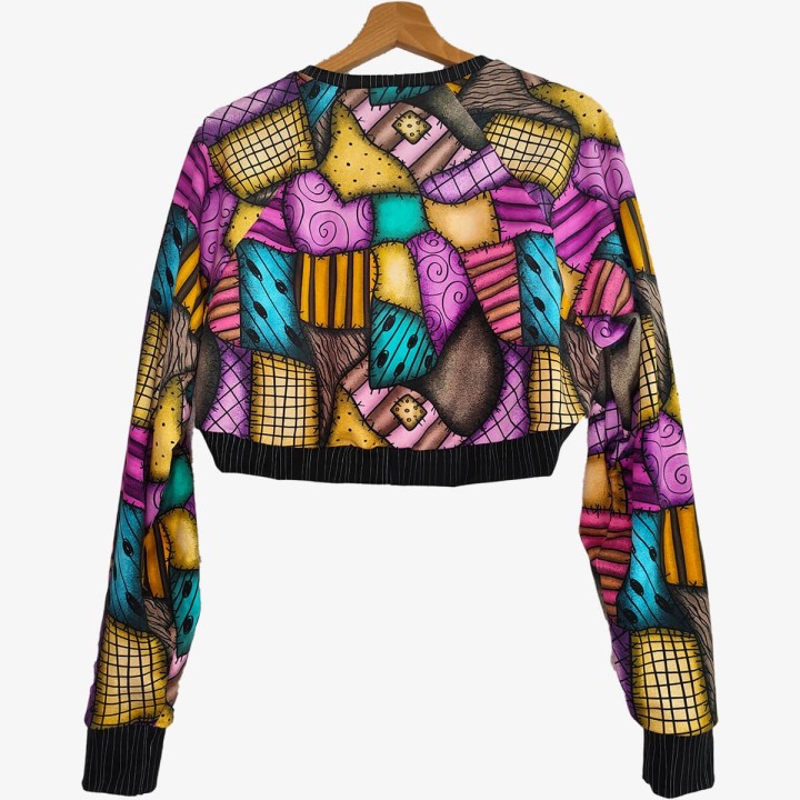 Sudadera crop tetafriendly personalizada