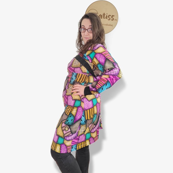 Sudadera crop tetafriendly personalizada